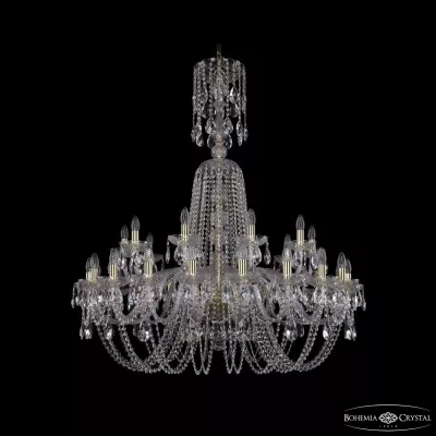 Подвесная люстра Bohemia Ivele Crystal 1402/20+10/400/XL-130 G