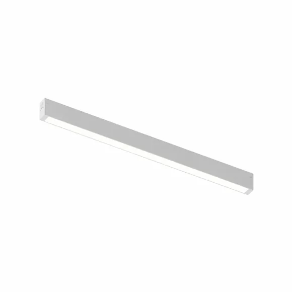 Трековый однофазный светильник Denkirs Simple Linear DK8205-WH, Белый, Нейтральный белый, Алюминий Трековый однофазный светильник Denkirs Simple Linear DK8205-WH, Белый, Нейтральный белый, Алюминий