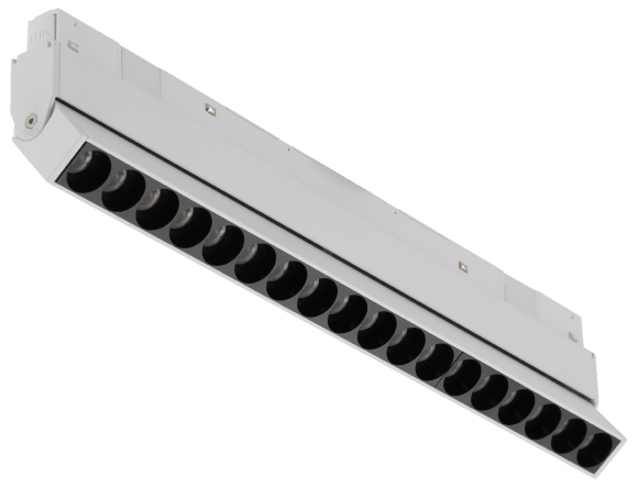 Трековый магнитный светильник iLedex Vision 4822-003-L350-18W-38DG-4000K-WH