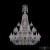 Подвесная люстра Bohemia Ivele Crystal 1410/20+10+5/400/XL-158/3d G V0300