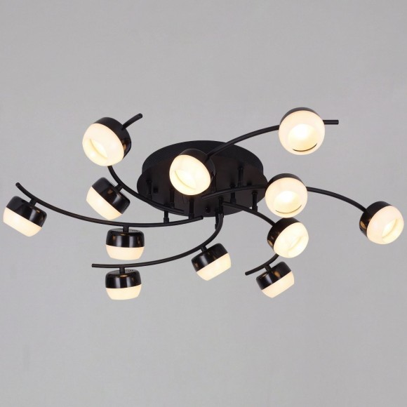 Потолочная люстра Reluce 90590-0.3-12 Black