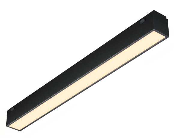 Трековый магнитный светильник iLedex Vision 4825-038-L293-12W-110DG-3000K-BK