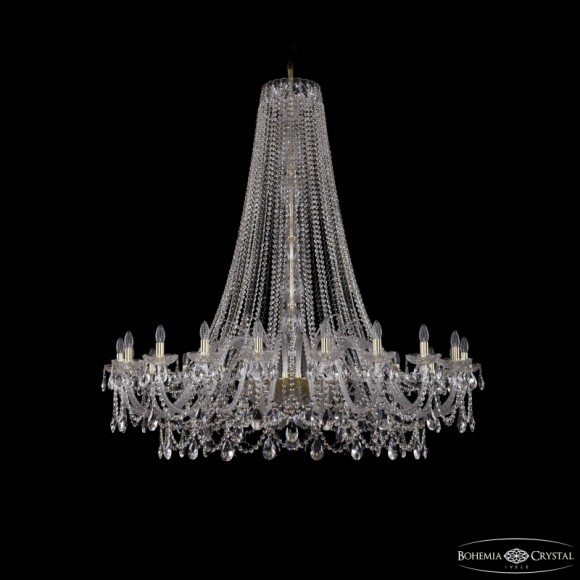 Подвесная люстра Bohemia Ivele Crystal 1411/20/530/h-157 G