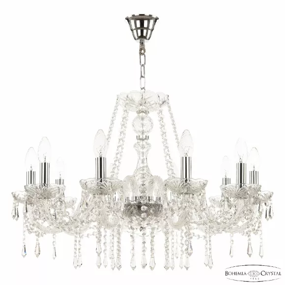 Подвесная люстра Bohemia Ivele Crystal 104/10/240 Ni Подвесная люстра Bohemia Ivele Crystal 104/10/240 Ni
