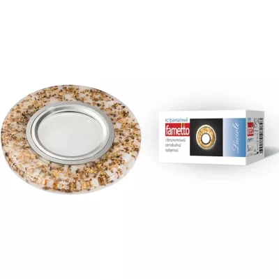 Встраиваемый светильник Fametto Luciole DLS-L108 GU5.3 CHROME/WHITE
