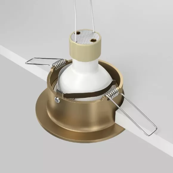 Встраиваемый светильник Maytoni Slim DL027-2-01-MG, Золото