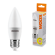 Светодиодная лампа WOLTA 12Вт 3000K Е27 свеча матовая 25YC12E27
