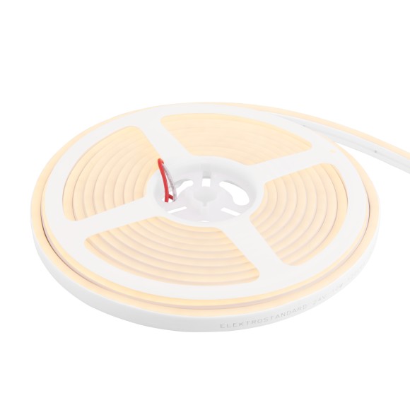 Гибкий неон Elektrostandard 24V 10W 120Led 2835 IP65 теплый белый 5м 4690389176111