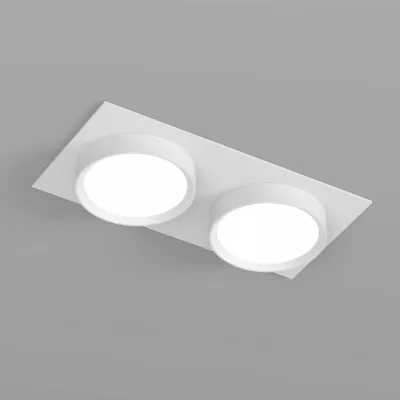 Встраиваемый светильник Denkirs Flat DK2092-WH