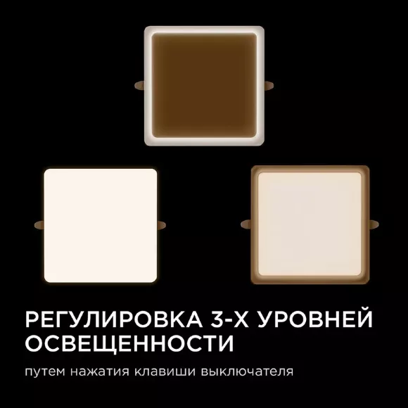 Встраиваемая светодиодная панель Apeyron FLP 06-119