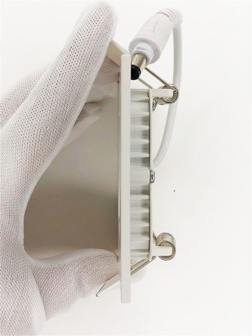 Встраиваемый светильник Elvan VLS-102SQ-3W-WW-Wh