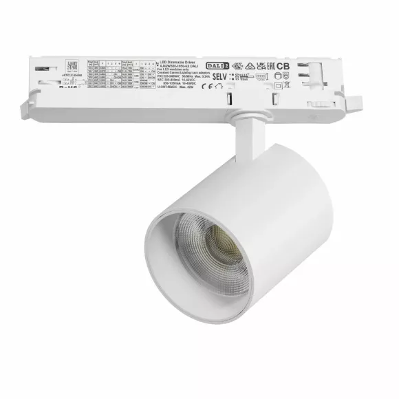 Трековый трехфазный светильник Quattro LED с управлением DALI Lightstar Alta Base A5446DALI Трековый трехфазный светильник Quattro LED с управлением DALI Lightstar Alta Base A5446DALI