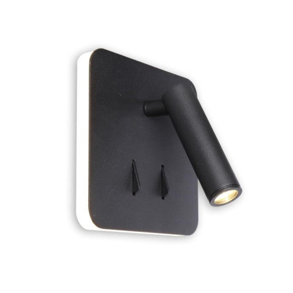 Светодиодный спот Citilux Декарт CL704421, LED, 9W, черный