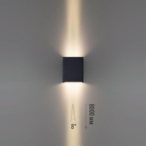 Уличный настенный светильник Odeon Light Nature Arrow 7188/10WL