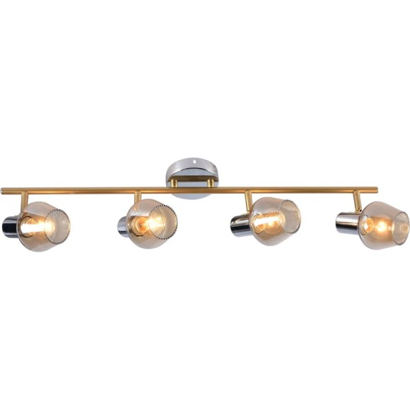 Спот Reluce 05949-0.8-04 CR+GOLD, E14, 240W, янтарный