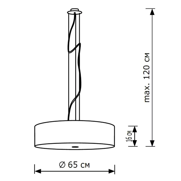 Подвесной светильник LightHall Viviana 65 LH022022, крепление Подвесной светильник LightHall Viviana 65 LH022022, крепление