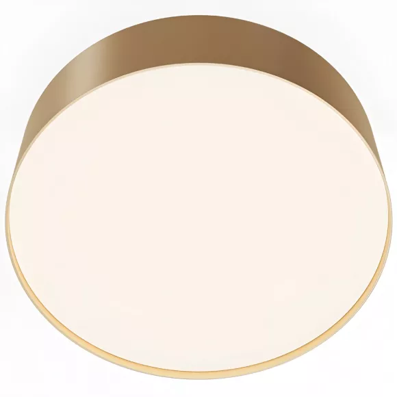 Потолочный светильник Maytoni Technical Ceiling Zon C032CL-24W4K-RD-MG, Матовое золото, Белый, Нейтральный белый