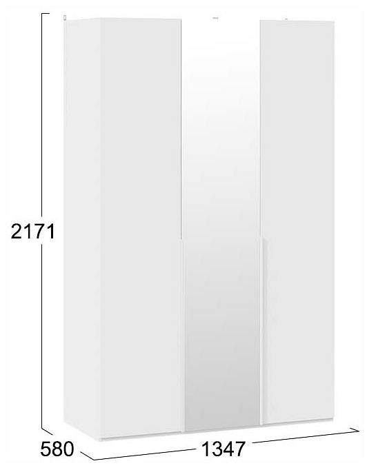 Шкаф платяной Порто СМ-393.07.112 TRI_248882