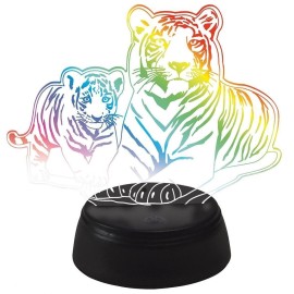 Настольная лампа Uniel ULI-M508 RGB/3AA TIGER FAMILY/BLACK UL-00008403