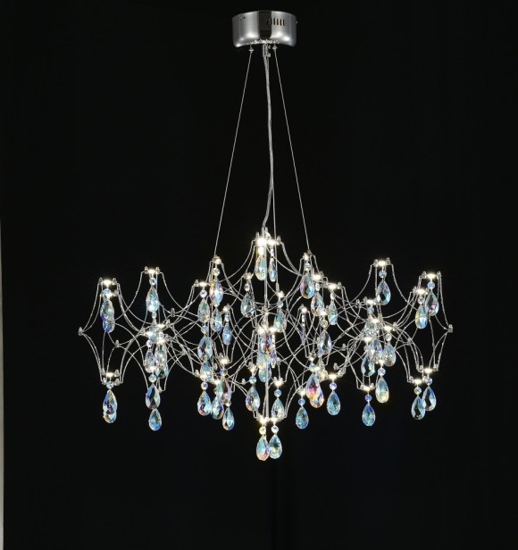 Подвесная люстра с пультом управления Myfar Ileria MR2651-57P-50CD