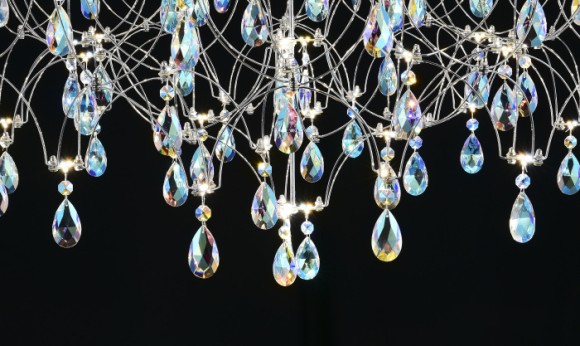 Подвесная люстра с пультом управления Myfar Ileria MR2651-57P-50CD