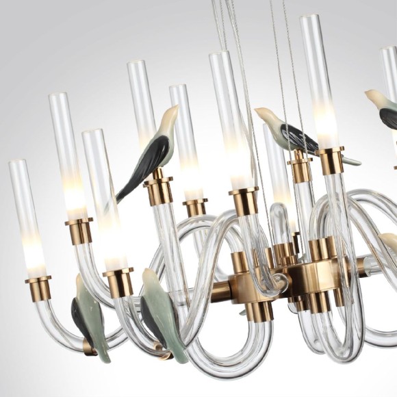 Подвесная светодиодная люстра Odeon Light Lark 5431/30L