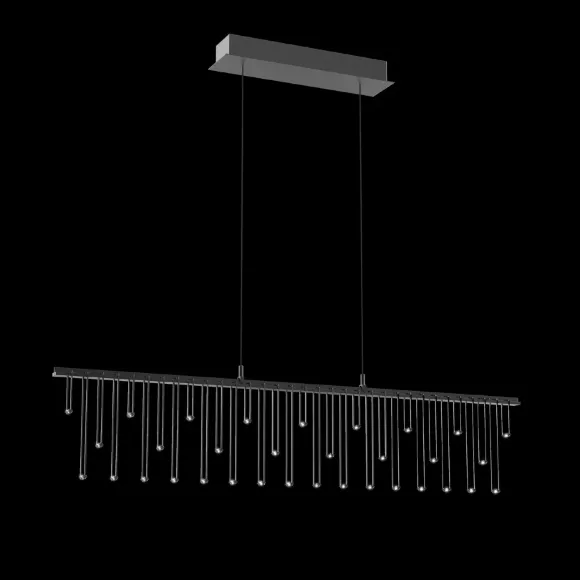 Подвесной светильник Delight Collection MD23001008-1E black, Черный, Нейтральный белый, Металл