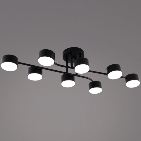 Потолочная люстра Reluce 03722-0.3-08 BK GX53