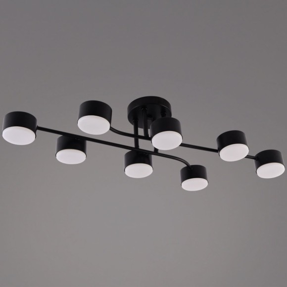 Потолочная люстра Reluce 03722-0.3-08 BK GX53