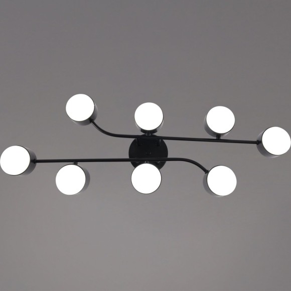 Потолочная люстра Reluce 03722-0.3-08 BK GX53