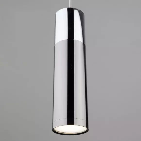 Подвесной светильник Eurosvet Double Topper 50135/1 LED хром/черный жемчуг Подвесной светильник Eurosvet Double Topper 50135/1 LED хром/черный жемчуг