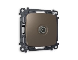 Комплект механизма TV розетки оконечной 50-870 MHz 1dB Ambrella Volt Omega MO643010