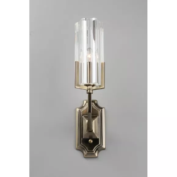Бра Omnilux Ledro OML-69901-01, Золото, Прозрачный, Металл Бра Omnilux Ledro OML-69901-01, Золото, Прозрачный, Металл