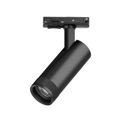 Трековый светильник для однофазного/трехфазного шинопровода Barra 20-55G с тонким адаптером Lightstar Canno Pro C4127SS