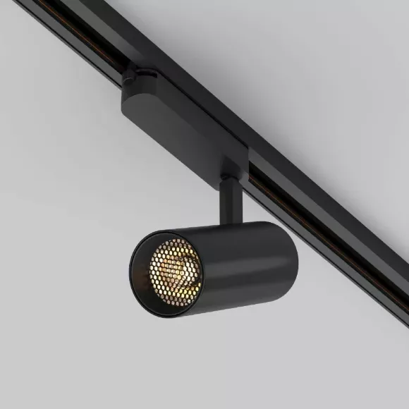 Трековый однофазный светильник Arlight LGD-GERA-2TR-R60-15W Warm3000 (BK, 36 deg, 230V) 055067, вид снизу Трековый однофазный светильник Arlight LGD-GERA-2TR-R60-15W Warm3000 (BK, 36 deg, 230V) 055067, вид снизу