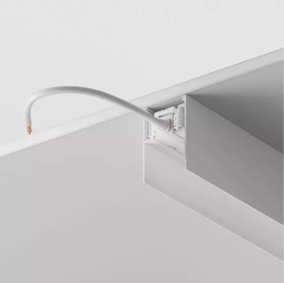 Шинопровод Maytoni Technical Busbar trunkings Gravity TRX010-412W, Белый, Алюминий Шинопровод Maytoni Technical Busbar trunkings Gravity TRX010-412W, Белый, Алюминий