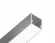 Профиль накладной для светодиодной ленты до 8мм Ambrella Light Illumination GP1650AL