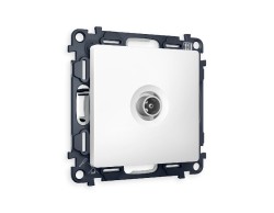 Комплект механизма TV розетки оконечной 50-870 MHz 1dB Ambrella Volt Alfa MA133010