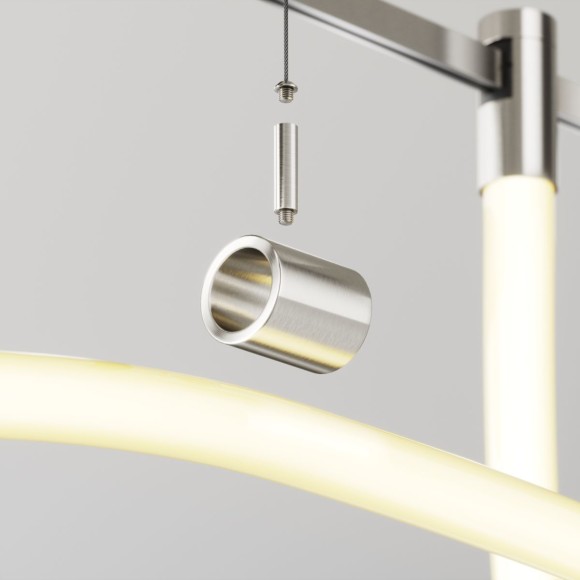 Потолочный коннектор с тросовым подвесом Maytoni Technical Tau TRA154CSW-1PT