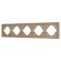 Рамка пластиковая на 5 постов Arlight FRM-TENDO-PL-5-GD 053854