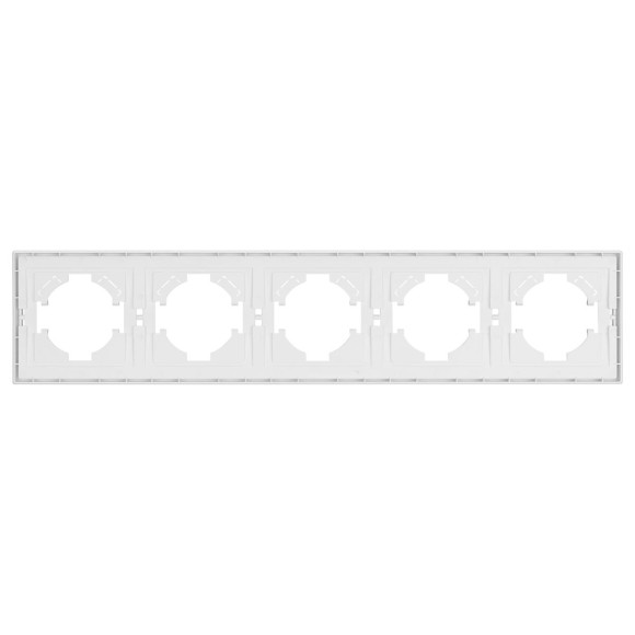 Рамка пластиковая на 5 постов Arlight FRM-TENDO-PL-5-GD 053854