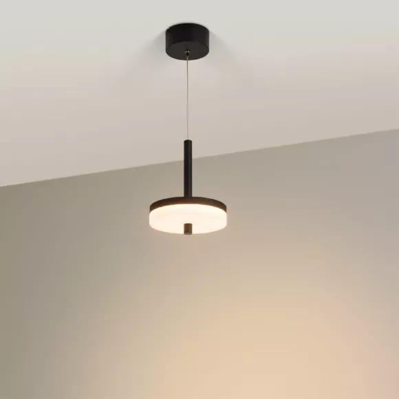 Подвесной светильник Arlight SP-MENTA-R165-12W Warm2700 (BK, 130 deg, 230V) (IP20, Мрамор) 061697 Подвесной светильник Arlight SP-MENTA-R165-12W Warm2700 (BK, 130 deg, 230V) (IP20, Мрамор) 061697