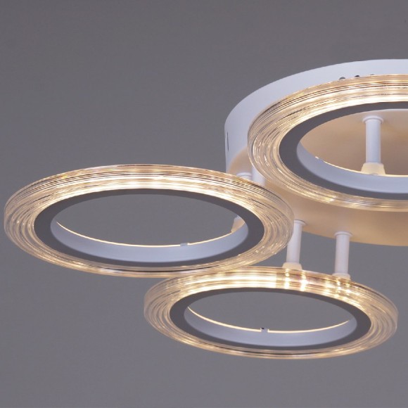 Потолочная светодиодная люстра с пультом управления Reluce 09812-3.3-05A WH