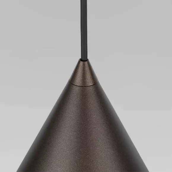 Подвесной светильник TK Lighting 10038 Cono a068512, Коричневый, Металл, Пластик