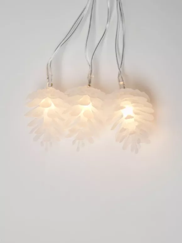 Светодиодная гирлянда (09582) Uniel шишки 220V белый ULD-S0280-020/DTA Warm White IP20 PINE CONES