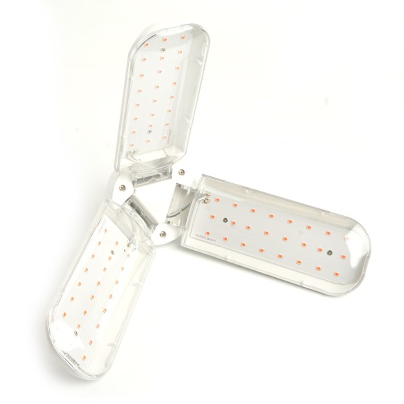 Лампа светодиодная 3-х лепестковая Feron LB-7000 E27 30W красно-синий спектр 48444