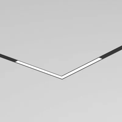 Трековый однофазный светильник Denkirs Simple Linear DK8114-BK