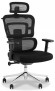 Кресло компьютерное TopChairs Techno SGR_WH-A222-black