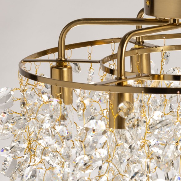 Люстра на штанге De Markt City Тетро 118011708