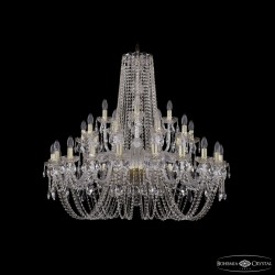 Подвесная люстра Bohemia Ivele Crystal 1402/20+10+5/360 G